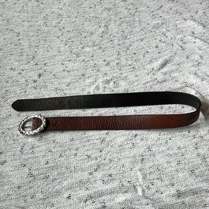 American Eagle Outfitters Genuine Leather Belt with Crystals